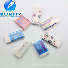 2015 Hot Sale Promotional Paper Wrapped Eraser, White Eraser,